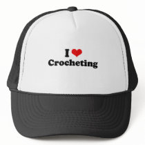 I Love Crocheting Tshirt hats by loveshirts I Love Crocheting Tshirt hats