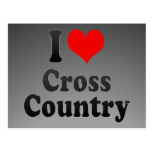 I love Cross Country Post Cards