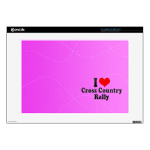 I love Cross Country Rally 15" Laptop Skin