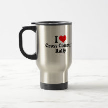 I love Cross Country Rally Coffee Mugs