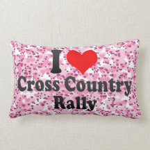I love Cross Country Rally Pillow