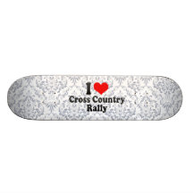 I love Cross Country Rally Skateboard Deck
