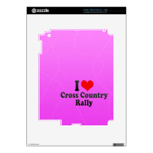 I love Cross Country Rally Skin For The iPad 2