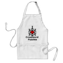 I Love Crossword Puzzles aprons by krichard08 I Love Crossword Puzzles aprons