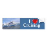 I Love Cruising Pr Bumper Stickers