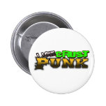I Love Crust PUNK music buttons