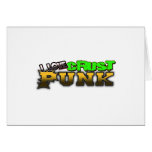 I Love Crust PUNK music cards