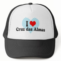 I Love Cruz das Almas, Brazil Trucker Hat