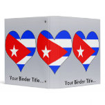 I Love Cuba binders