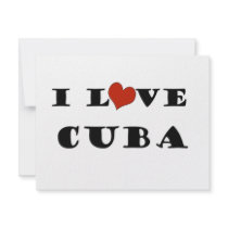 I Love Cuba invitations by iloveimiss I Love Cuba invitations