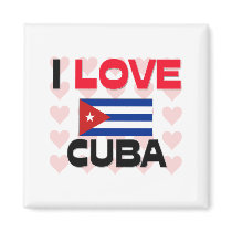 I Love Cuba magnets by tshirtshirts I Love Cuba magnets