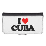I LOVE CUBA PHONE WALLET CASE