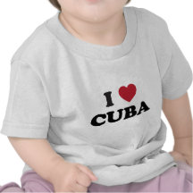 I Love Cuba T Shirts
