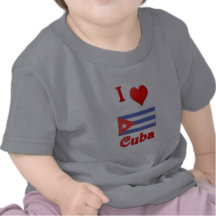 I Love Cuba T Shirts