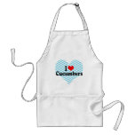 I Love Cucumbers Apron