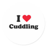 I love cuddling stickers