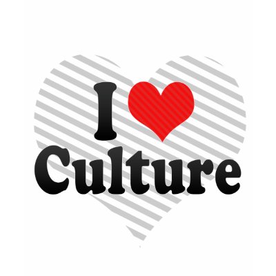 I Love Culture Shirt by iLoveGiftWare