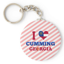 I Love Cumming, Georgia Key Chain