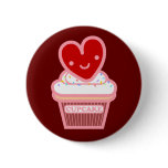 I Love Cupcake Button buttons