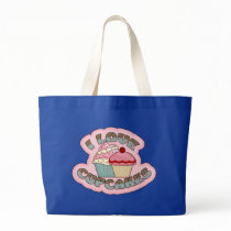 I Love Cupcakes Tote Bag