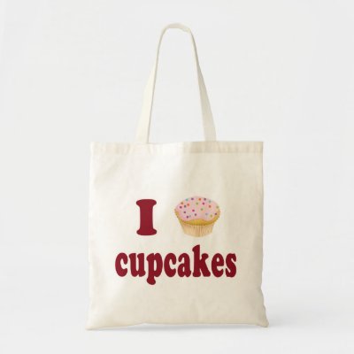 I Love Cupcakes Bags