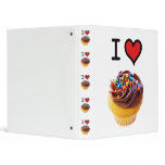 I Love Cupcakes baking or recipe binder