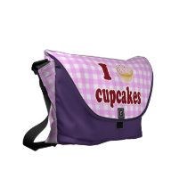 I Love Cupcakes Commuter Bag