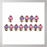 I Love Cupcakes Print