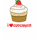 i love cupcakes t-shirts
