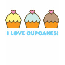 i love cupcakes! t-shirts by thecuteinstitute i love cupcakes! t-shirts