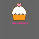 i love cupcakes! t-shirts