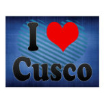 I Love Cusco, Peru Post Card