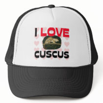 I Love Cuscus hats by AnimalShirts I Love Cuscus hats