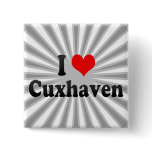 I Love Cuxhaven, Germany buttons