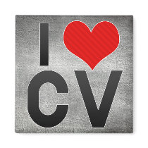 I Love CV Magnet