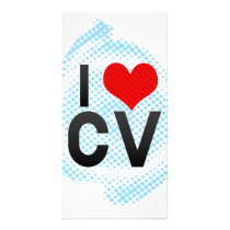 I Love CV Photo Greeting Card