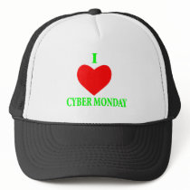 I LOVE CYBER MONDAY hats