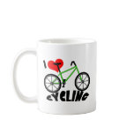 I Love Cycling mugs