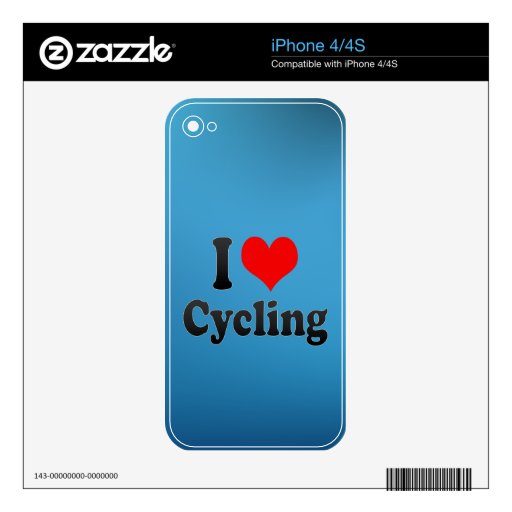 I love Cycling Skins For iPhone 4S