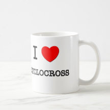 I Love Cyclocross Coffee Mugs