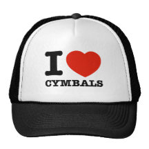 I love cymbals mesh hats