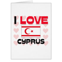 I Love Cyprus cards by tshirtshirts I Love Cyprus cards