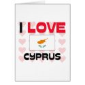 I Love Cyprus cards