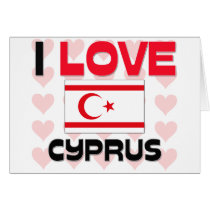 I Love Cyprus cards by tshirtshirts I Love Cyprus cards