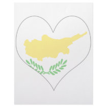 I Love Cyprus Letterhead Template