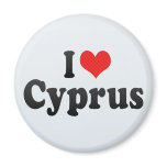 I Love Cyprus magnets