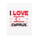 I Love Cyprus postcards by tshirtshirts I Love Cyprus postcards