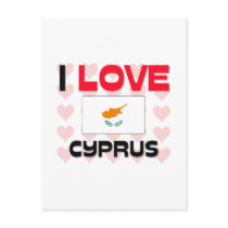 I Love Cyprus postcards by tshirtshirts I Love Cyprus postcards