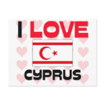I Love Cyprus postcards by tshirtshirts I Love Cyprus postcards
