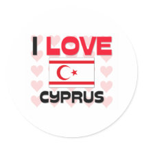 I Love Cyprus stickers by tshirtshirts I Love Cyprus stickers